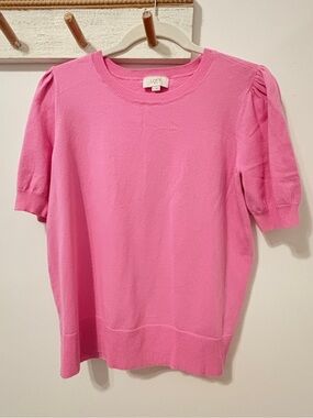 Loft Puff Sleeve Sweater Top